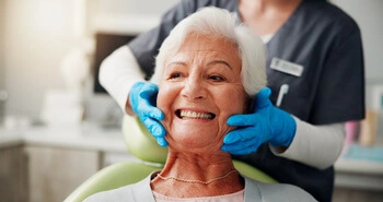 checking results on woman